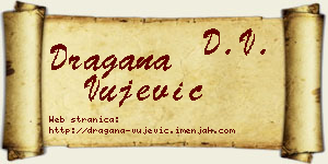 Dragana Vujević vizit kartica